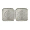Match Pewter Square Coaster Pair -Selected Home Goods Store 1048.2