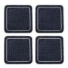Linho Simple Square Coasters In Navy & White -Selected Home Goods Store 108NAVY Linho Simple Square Coasters Navy