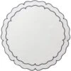 Linho Scalloped Round Placemat In White & Navy 2 Linho Scalloped Round Placemat In White & Navy -Selected Home Goods Store 112WHNVY Linho Scalloped Round Placemat White Navy 88b5d653 11f0 4211 9268 4a03a7fae671