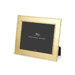 Michael Aram Hammertone 8x10 Frame In Gold -Selected Home Goods Store 122575 4