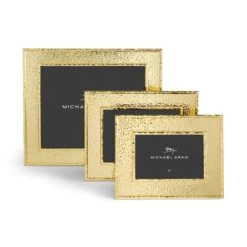 Michael Aram Hammertone 8x10 Frame In Gold -Selected Home Goods Store 122575 5