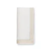 Sferra Filetto White & Gold Dinner Napkin Set/4