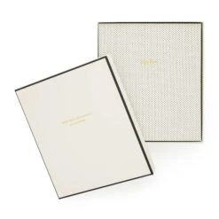 Baby Book In Cream & Black Pindot -Selected Home Goods Store 169fd270bf96959d03cc51c3b8a348d57103cdfe9ab37c0bea22983894a662bc