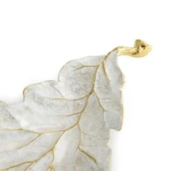 Michael Aram Winter Leaves Red Oak Dish -Selected Home Goods Store 175675 2