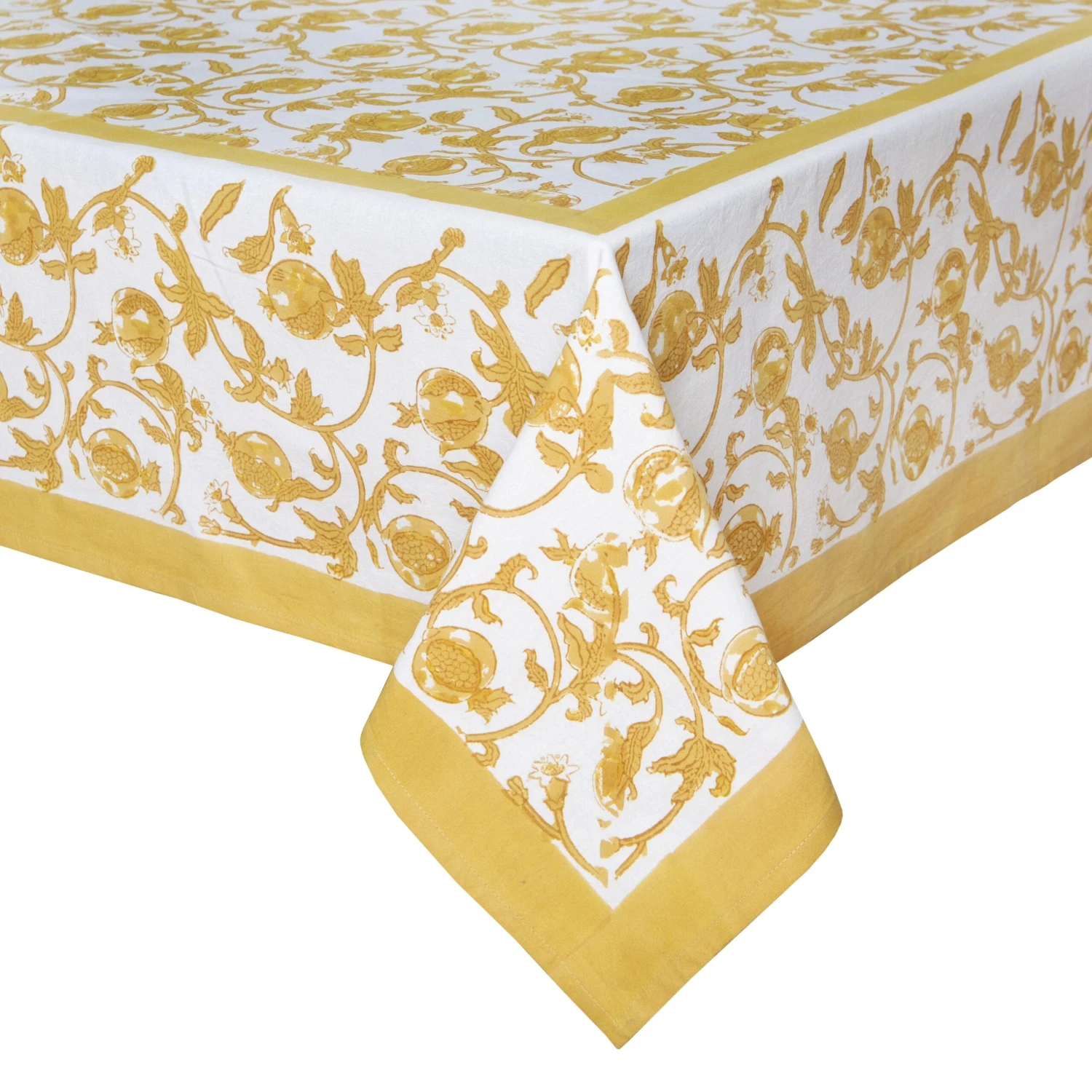 Granada Mustard Tablecloth 3 Granada Mustard Tablecloth