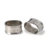 Match Pewter Oval Napkin Ring, Pair -Selected Home Goods Store 426.1jpg