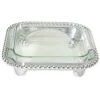Mariposa String Of Pearls Square Casserole Caddy W/ Pyrex -Selected Home Goods Store 628