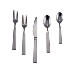 Simon Pearce Woodstock 5 Piece Flatware Set
