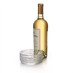 Simon Pearce Echo Lake Wine Coaster -Selected Home Goods Store 9055 echo lake wine coaster 3