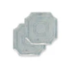 Match Pewter Octagonal Coaster, Pair -Selected Home Goods Store 977.2 2