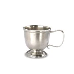 Match Pewter Baby Cup W/ Handle