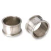Match Pewter Round Napkin Ring, Pair -Selected Home Goods Store A551.0