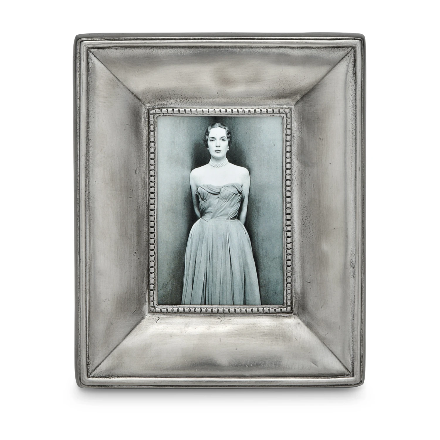 Match Pewter Como Rectangle Frame, Small 3 Match Pewter Como Rectangle Frame, Small