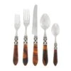 Vietri Aladdin Antique Tortoiseshell 5 Piece Flatware Set -Selected Home Goods Store ALD 9800T