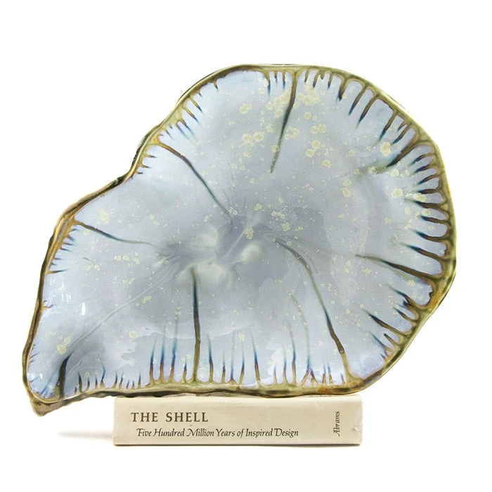 Ae Ceramics Oyster Series Coffee Table Bowl In Abalone & Tortoise 3 Ae Ceramics Oyster Series Coffee Table Bowl In Abalone & Tortoise