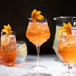 Juliska Chloe Red Wine Glass -Selected Home Goods Store B522 CLS2