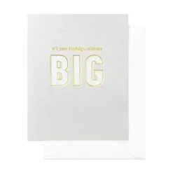 Celebrate Big Birthday Card
