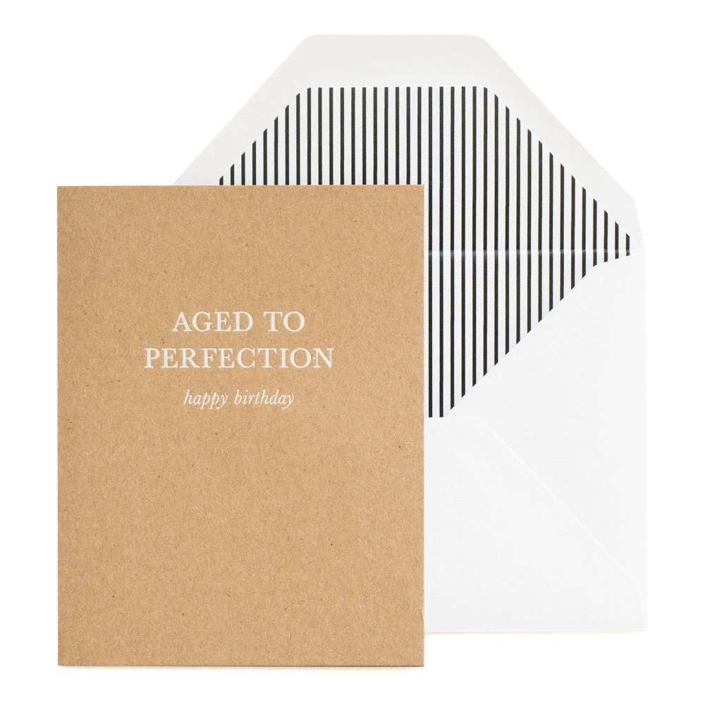 Aged To Perfection Birthday Card 3 Aged To Perfection Birthday Card