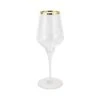 Vietri Contessa Gold Water Glass -Selected Home Goods Store CTG 8810