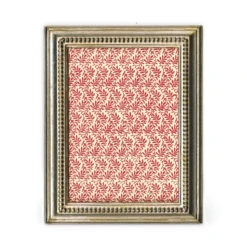 Palatino Silver Leaf Frame, 8x10