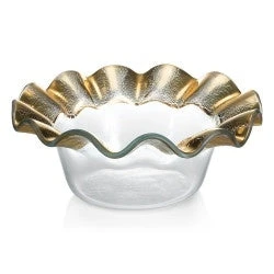 Annieglass Ruffle Wine Coaster 4 Annieglass Ruffle Wine Coaster - Image 2