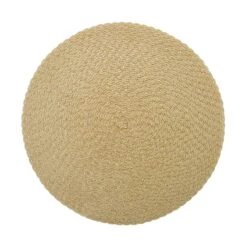 Triple Linen Braid Placemat In Cream Dust