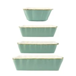 Vietri Italian Bakers Aqua Rectangular, Medium -Selected Home Goods Store ITB AQ2900N 03f7c1a7 d00b 4453 9204 1c2b847a99df