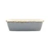 Vietri Italian Bakers Gray Rectangular, Small -Selected Home Goods Store ITB GR2954 1