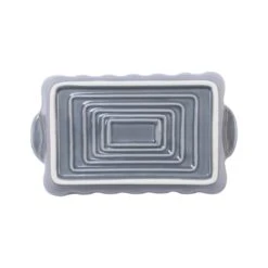 Vietri Italian Bakers Gray Rectangular, Small -Selected Home Goods Store ITB GR2954 3