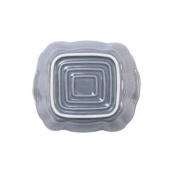 Vietri Italian Bakers Gray Square, Small -Selected Home Goods Store ITB GR2957 3