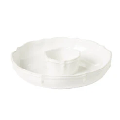 Juliska Berry & Thread Whitewash Chip & Dip -Selected Home Goods Store JA100 W