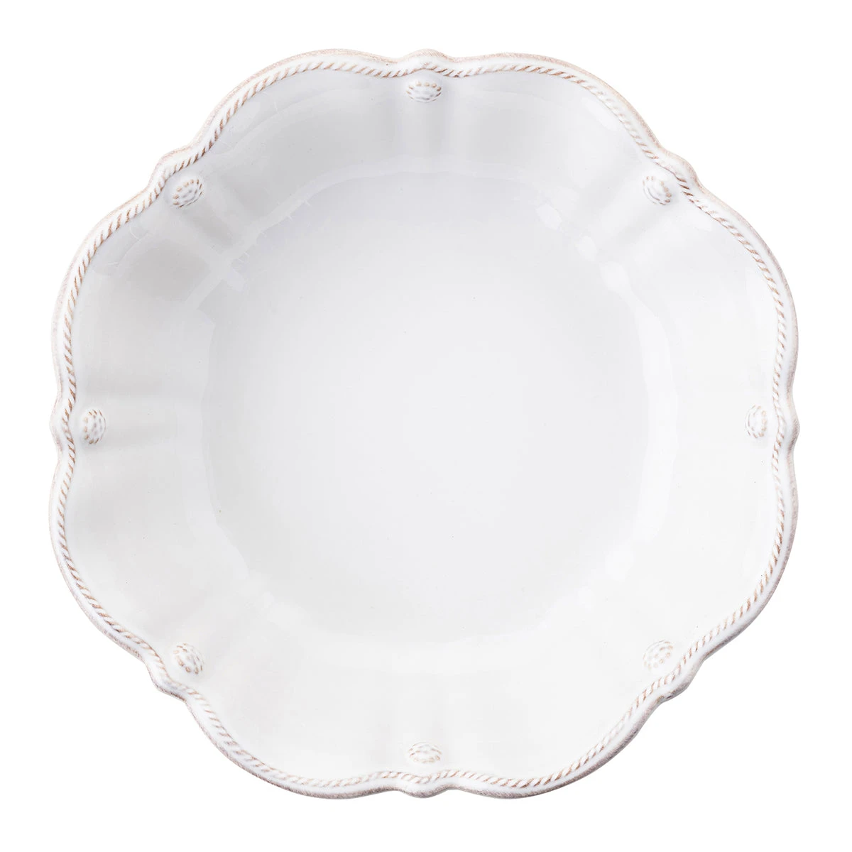 Juliska Berry & Thread Whitewash Flared Serving Bowl 10" 4 Juliska Berry & Thread Whitewash Flared Serving Bowl 10" - Image 2