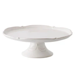 Juliska Berry & Thread Whitewash Cake Stand 14"