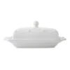 Juliska Berry & Thread Whitewash Butter Dish -Selected Home Goods Store JA29 W
