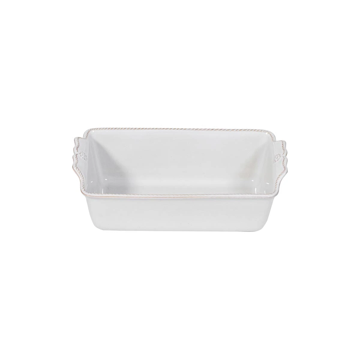 Juliska Berry & Thread Whitewash Loaf Pan NEW 3 Juliska Berry & Thread Whitewash Loaf Pan NEW