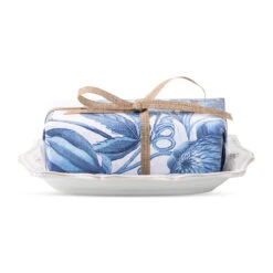 Juliska Berry & Thread Whitewash Soap & Sponge Dish -Selected Home Goods Store JAV07 Walt