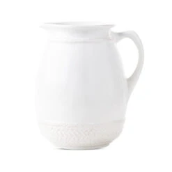 Juliska Le Panier Whitewash Pitcher / Vase -Selected Home Goods Store KH13 10