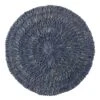 Juliska Round Straw Loop Delft Placemat -Selected Home Goods Store LM28 44