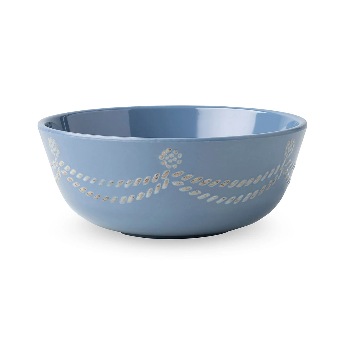 Juliska Berry & Thread Melamine Chambray Cereal Bowl 3 Juliska Berry & Thread Melamine Chambray Cereal Bowl