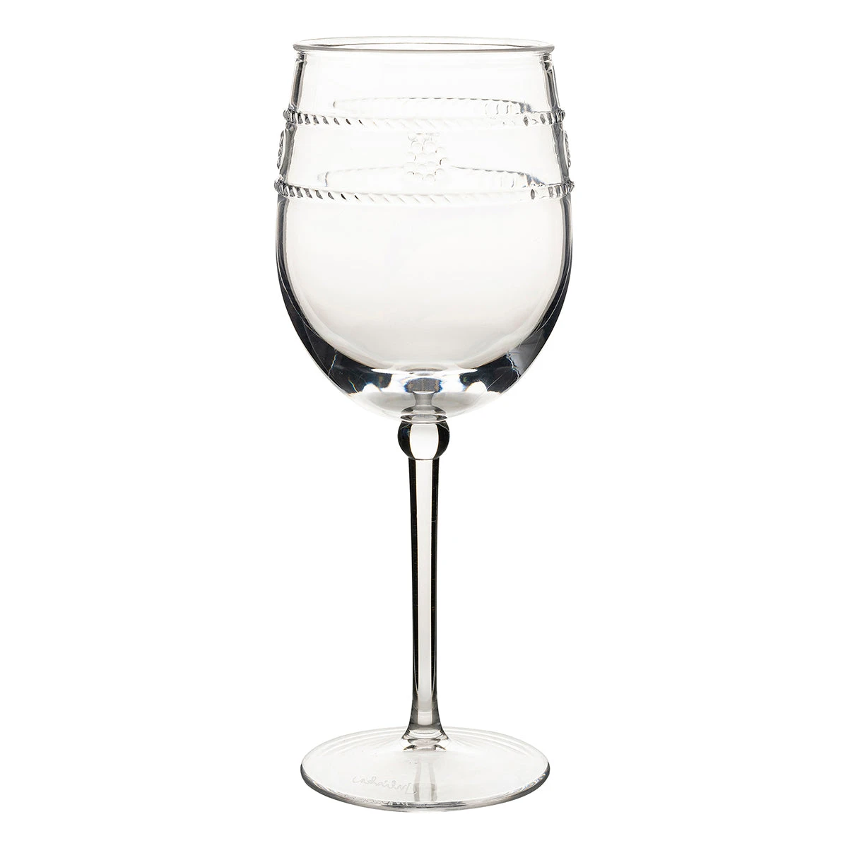 Juliska Isabella Acrylic Wine Glass 3 Juliska Isabella Acrylic Wine Glass