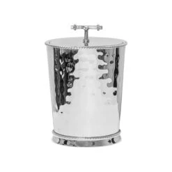Juliska Graham Hammered Metal Lidded Ice Bucket -Selected Home Goods Store N269 57alt