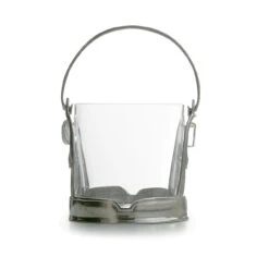 Arte Italica Taverna Crystal Ice Bucket With Handle