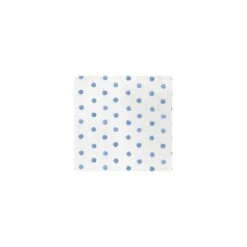 Vietri Papersoft Cocktail Napkins In Dot Light Blue