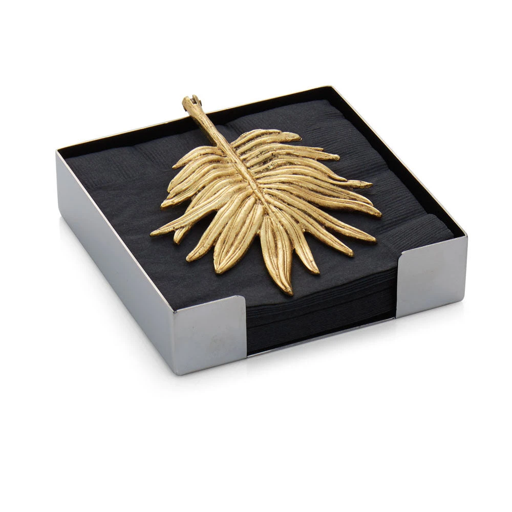 Michael Aram Palm Cocktail Napkin Holder 3 Michael Aram Palm Cocktail Napkin Holder