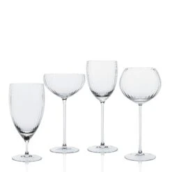 Caskata Quinn Clear Water Glass -Selected Home Goods Store QuinnOptic Collection db5e87f3 40bd 4e7e bcd9 fad016a75397
