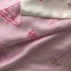 Silk Baby Lovey, Pink Sailboats