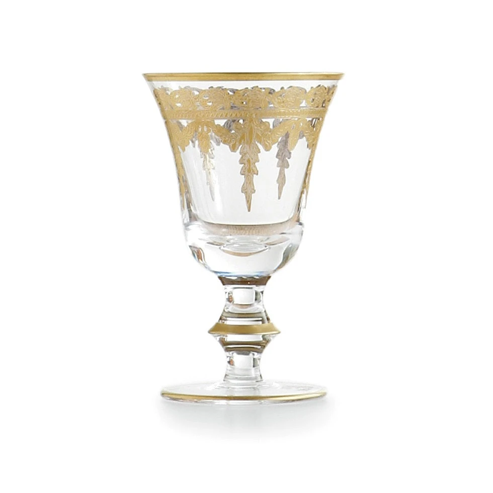 Arte Italica Vetro Gold Wine Glass 3 Arte Italica Vetro Gold Wine Glass