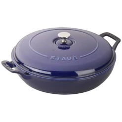 Staub 3.5QT Braiser In Dark Blue