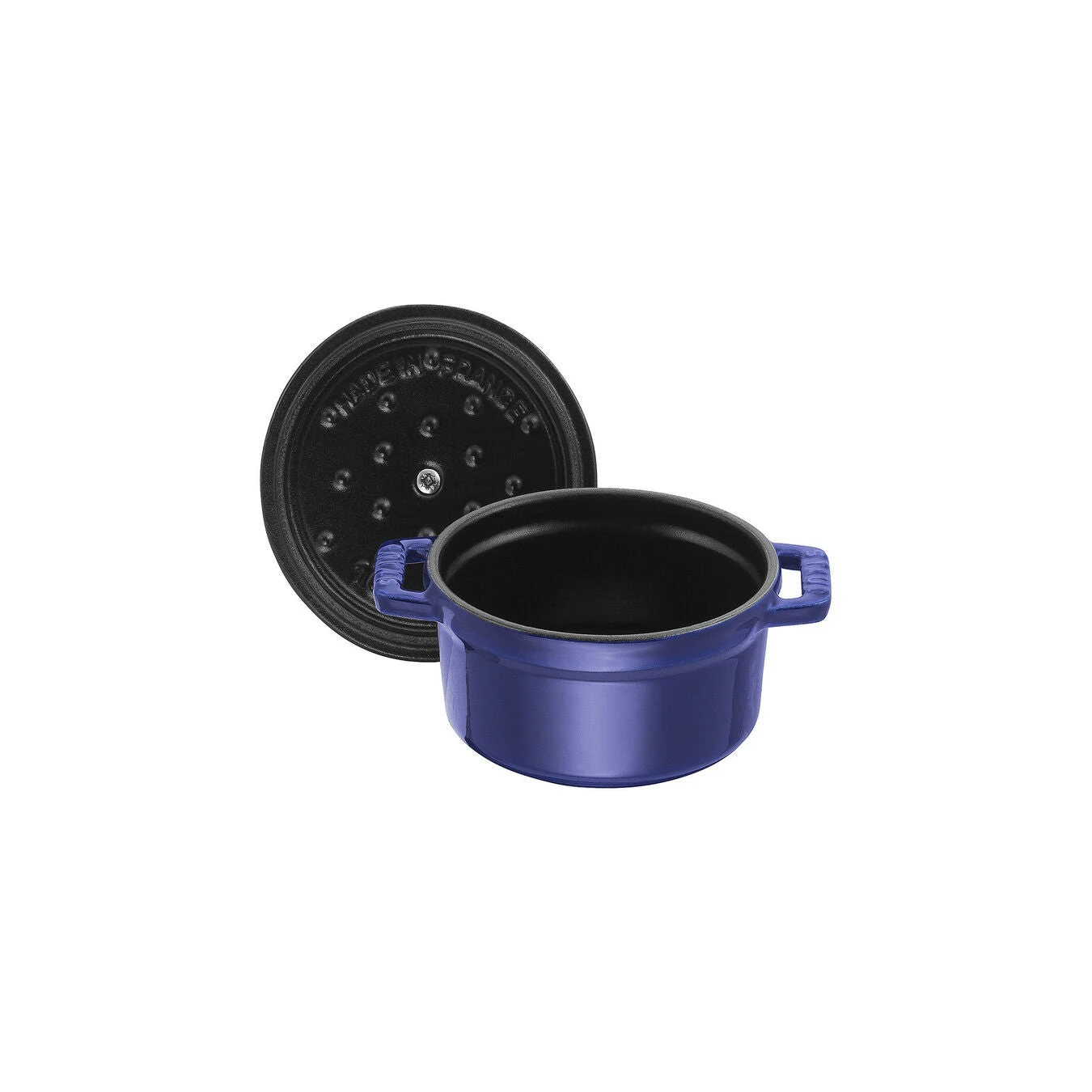 Staub 0.25QT Mini Cocotte In Dark Blue 4 Staub 0.25QT Mini Cocotte In Dark Blue - Image 2