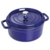 Staub 5.5QT Round Cocotte In Dark Blue 2 Staub 5.5QT Round Cocotte In Dark Blue -Selected Home Goods Store Staub Cocotte Round 5.5QT DarkBlue